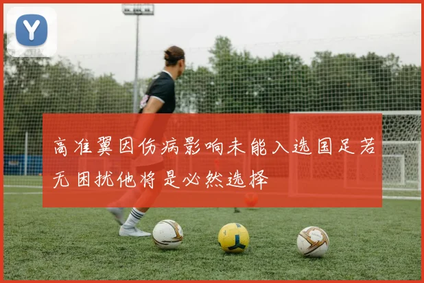 高准翼因伤病影响未能入选国足若无困扰他将是必然选择